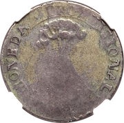 4 Reales Provisional coinage obverse image