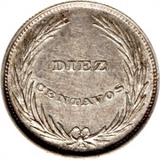 10 Centavos reverse image