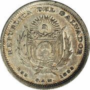 25 Centavos Pattern obverse image