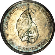 50 Centavos reverse image