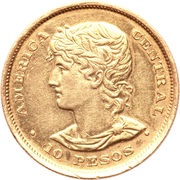 10 Pesos reverse image