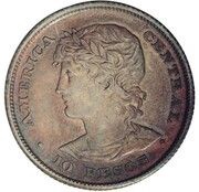 10 Pesos Pattern reverse image