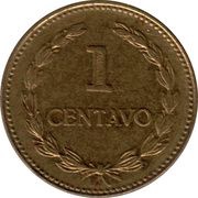 1 Centavo reverse image