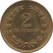 2 Centavos reverse image