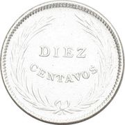 10 Centavos reverse image
