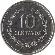 10 Centavos reverse image