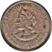 50 Centavos reverse image