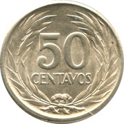 50 Centavos reverse image