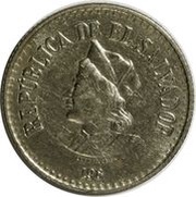 1 Colón Pattern obverse image