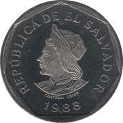 1 Colón obverse image