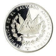 5 Colones Independence obverse image