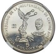 5 Colones Pattern reverse image