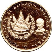 25 Colones Independence obverse image
