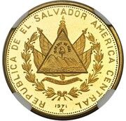 50 Colones Pattern obverse image