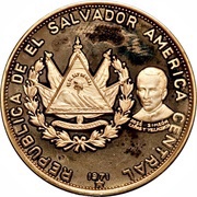 100 Colones Independence obverse image