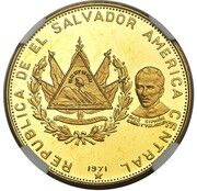100 Colones Pattern obverse image