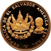 200 Colones Independence obverse image