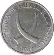 25 Pesetas Guineanas obverse image