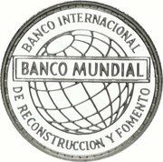 25 Pesetas Guineanas World Bank reverse image