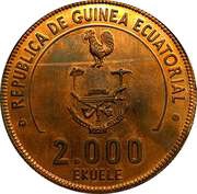 2000 Ekuele Soccer Games Argentina 1978; Essai obverse image
