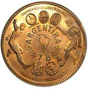 2000 Ekuele Soccer Games Argentina 1978; Essai reverse image