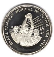 1000 Francos CFA 1994 World Cup USA reverse image