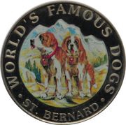 1000 Francos CFA St. Bernard reverse image
