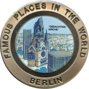 1000 Francos CFA Berlin Gedächtniskirche reverse image