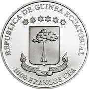 1000 Francos CFA Fernão do Pó obverse image