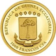 1000 Francos CFA Fernão do Pó obverse image