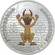 1000 Francos CFA Codex Gigas, Equatorial Guinea, 2016 reverse image