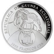 1000 Francos CFA Donald Trump obverse image