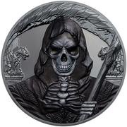 1000 Francos CFA Dark Side – Grim Reaper, Equatorial Guinea, 2018 reverse image