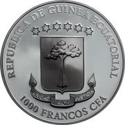 1000 Francos CFA Crystal Skull – Luna de Sangre obverse image