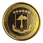3000 Francos CFA Giraffe obverse image