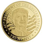 5000 Francos CFA Donald Trump reverse image