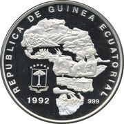 7000 Francos CFA Lions obverse image