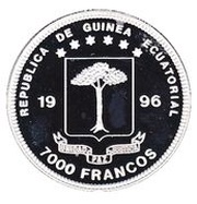 7000 Francos CFA Piz Palü obverse image
