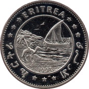 1 Dollar Ankylosaurus obverse image
