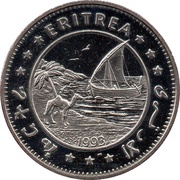 1 Dollar Pteranodon obverse image