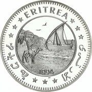 10 Dollars Black rhinoceros obverse image