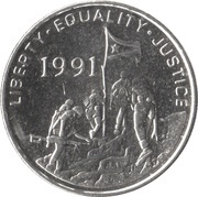 50 Cents reverse image