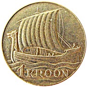 1 Kroon reverse image