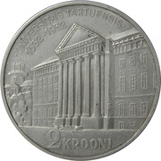 2 Krooni University of Tartu reverse image