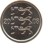 10 Senti obverse image