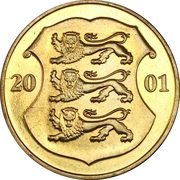 1 Kroon obverse image