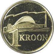 1 Kroon Song festival reverse image
