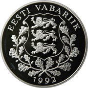 10 Krooni Olympics 1992 obverse image