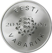 100 Krooni Estonian National Theatre obverse image