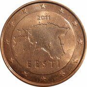 1 Euro Cent obverse image
